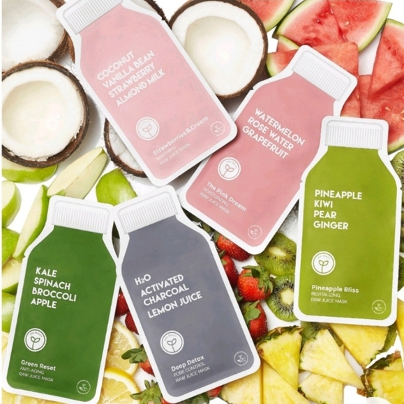 Strawberries & Cream Soothing raw juice mask - Picture 2 of 7